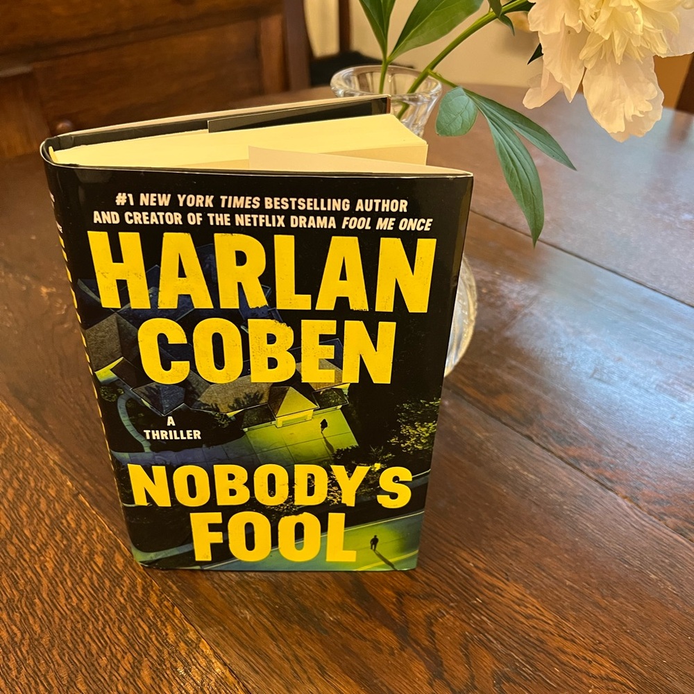 Harlan Coben 'Nobody's Fool' Hardcover Book